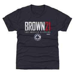 Kobe Brown Los Angeles Clippers Elite WHT (ONLINE ORDER ONLY)