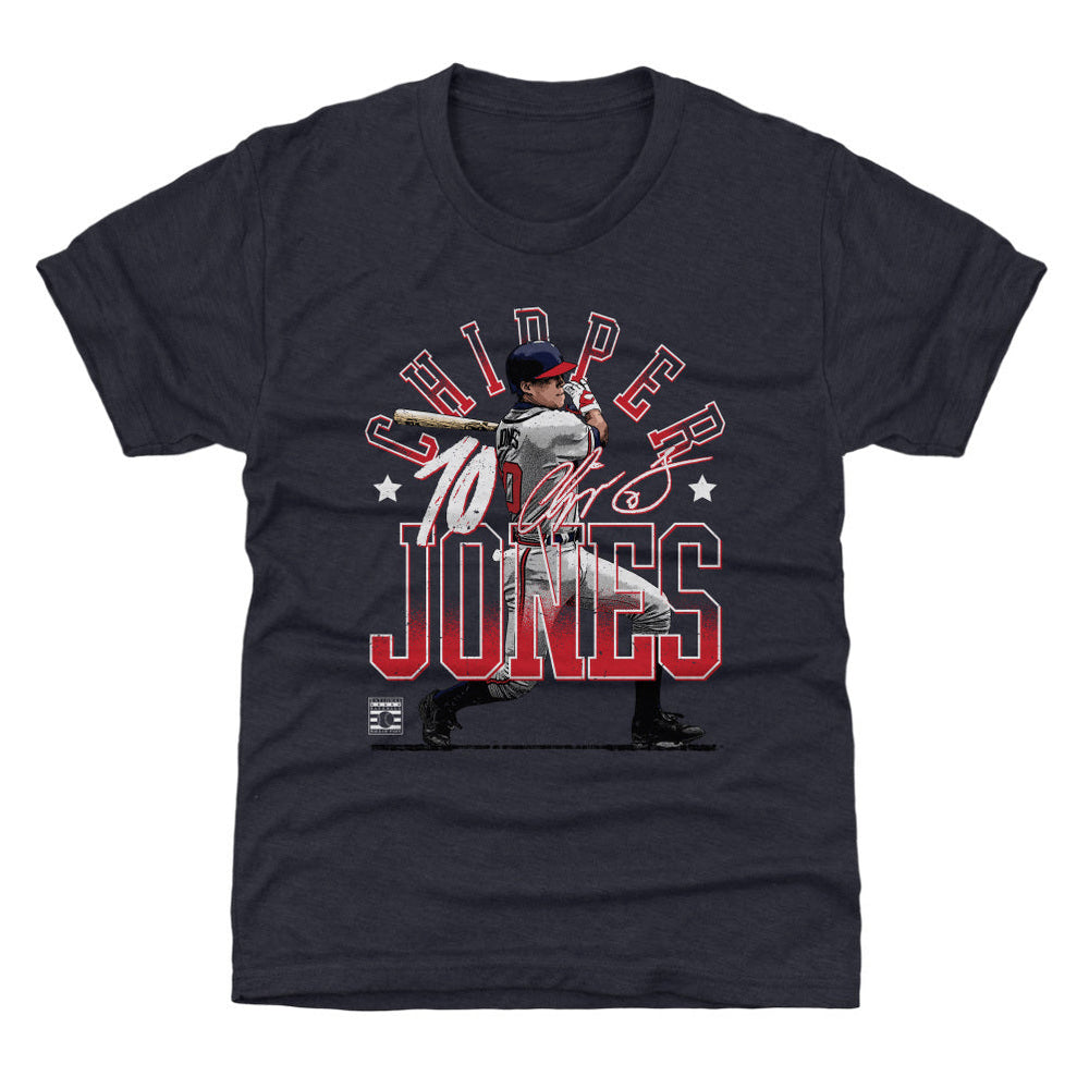 Chipper Jones Atlanta Arch WHT