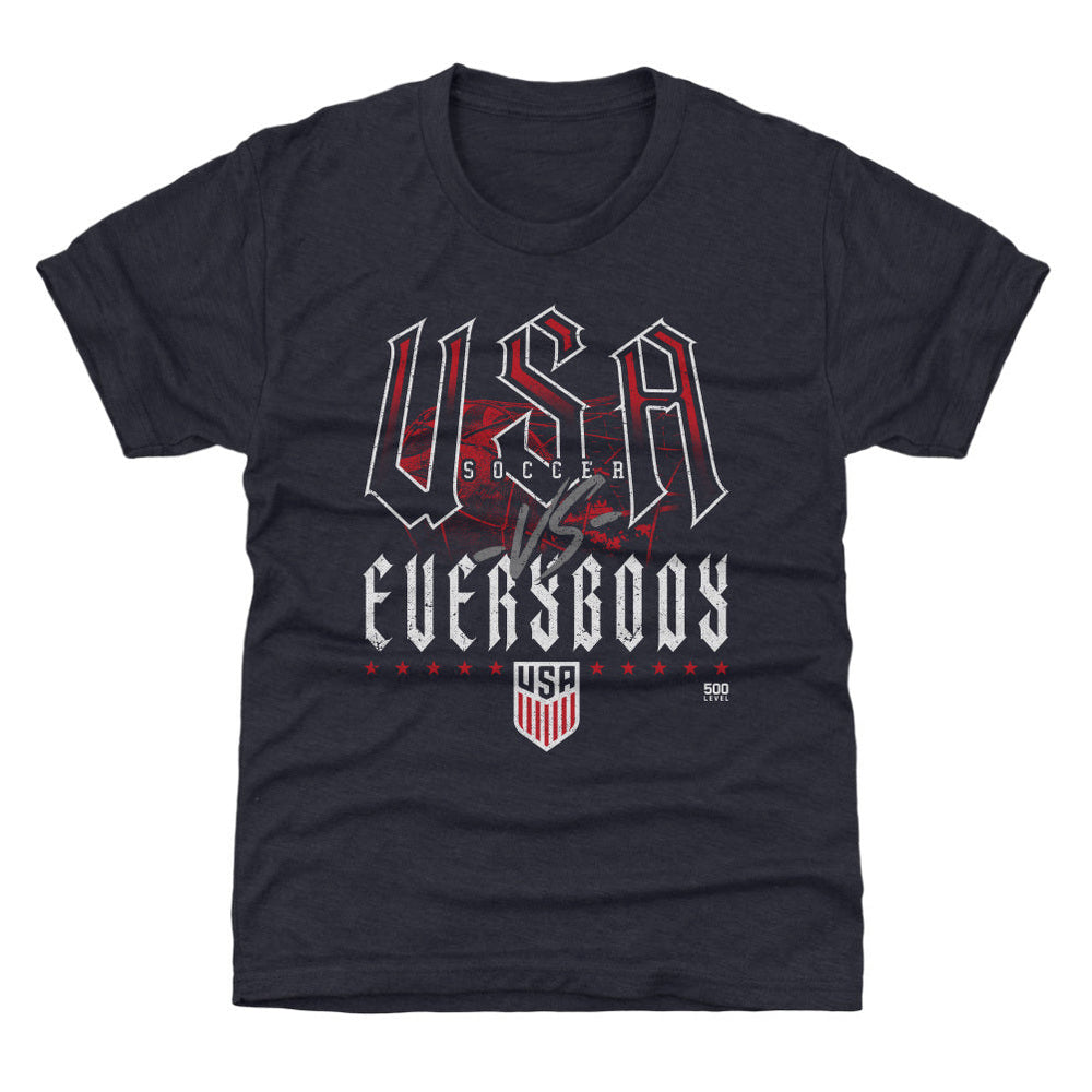 U.S. Soccer Vs. Everybody Grunge WHT