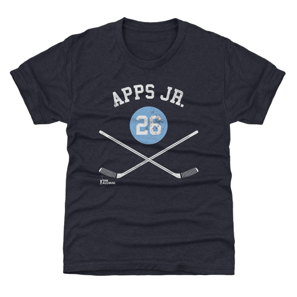 Syl Apps Jr. Pittsburgh 26 Sticks WHT