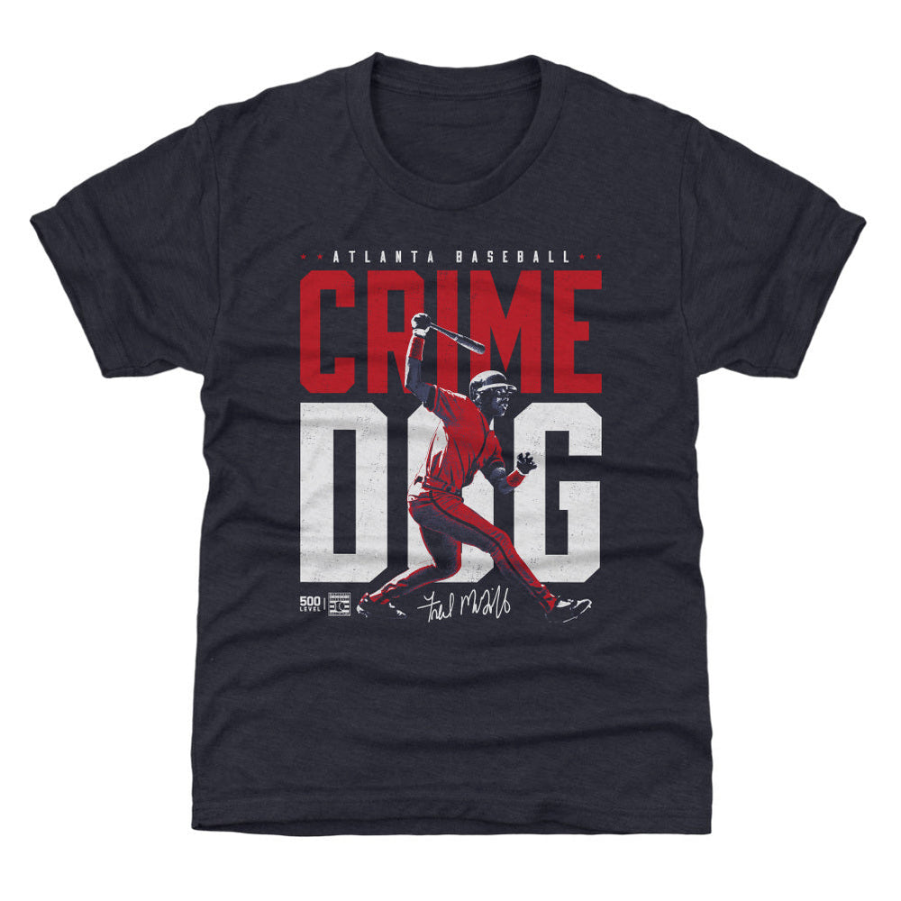 Fred McGriff Atlanta Crime Dog WHT