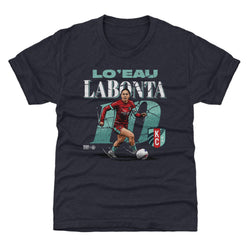 Lo'eau LaBonta Kansas City Current Cracked Number WHT (ONLINE ORDER ONLY)