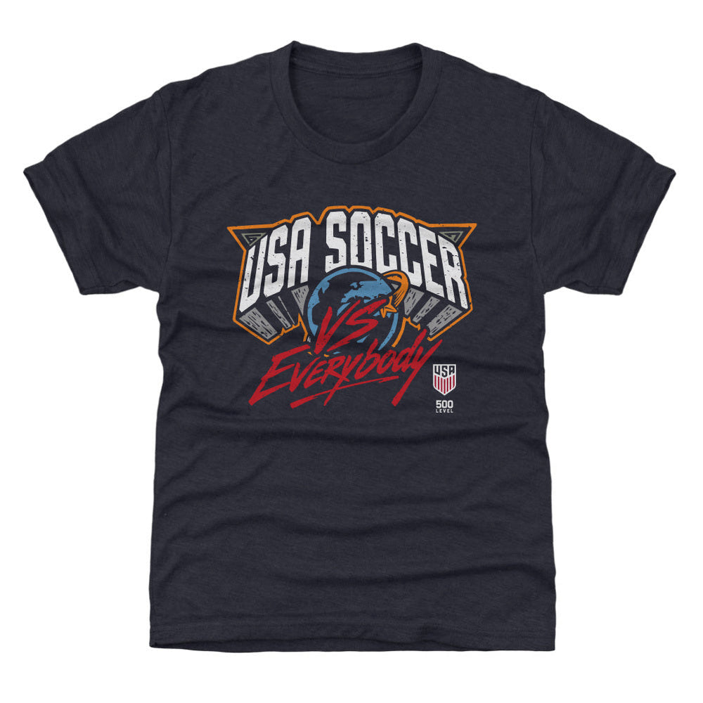 U.S. Soccer Vs. Everybody Graphic WHT