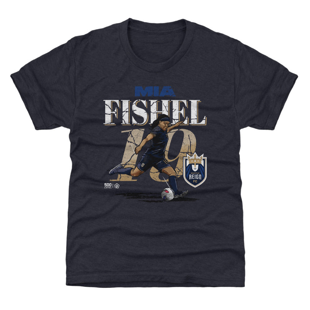 Mia Fishel Seattle Reign Cracked Number WHT (ONLINE ORDER ONLY)