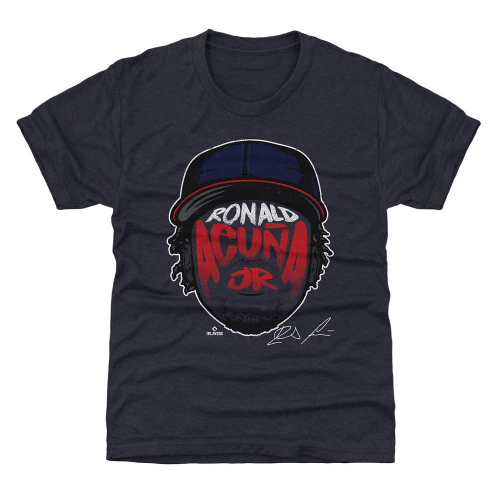 Ronald Acuna Jr. Player Silhouette WHT