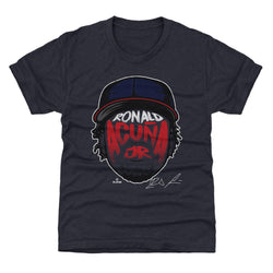Ronald Acuna Jr. Player Silhouette WHT