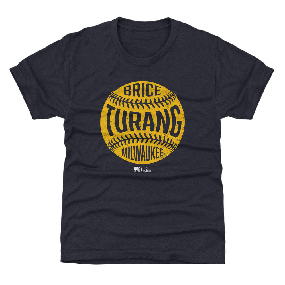 Brice Turang Milwaukee Vintage Baseball WHT (ONLINE ORDER ONLY)