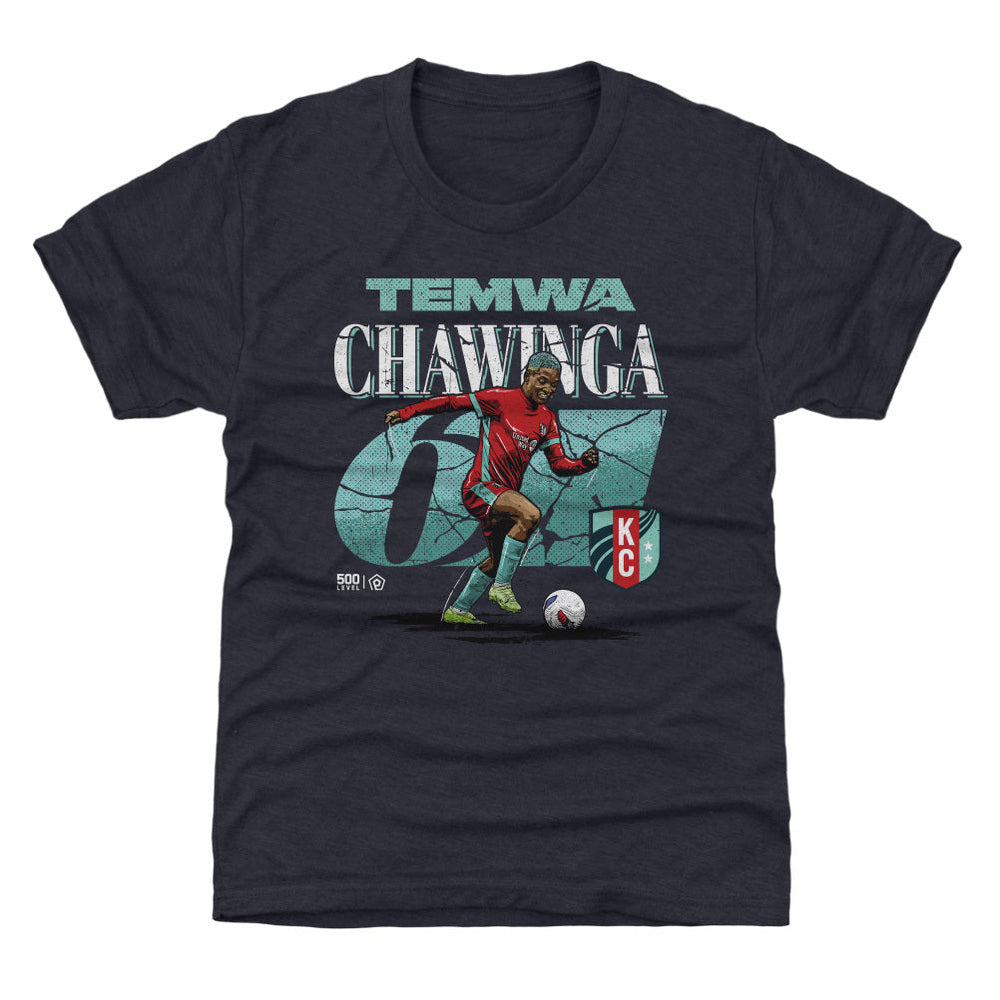 Temwa Chawinga Kansas City Current Cracked Number WHT (ONLINE ORDER ONLY)