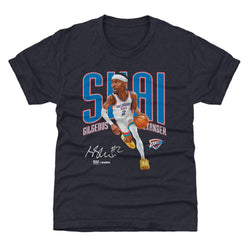 Shai Gilgeous-Alexander Oklahoma City Thunder Caricature WHT (ONLINE ORDER ONLY)