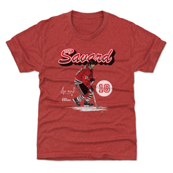 Denis Savard Chicago Retro Script WHT (ONLINE ORDER ONLY)