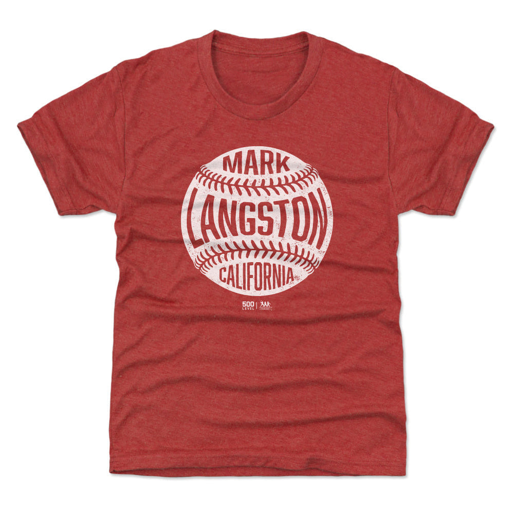 Mark Langston California Vintage Baseball WHT (ONLINE ORDER ONLY)