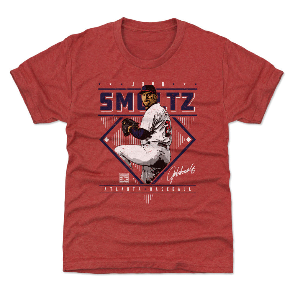 John Smoltz Atlanta Diamond Name WHT