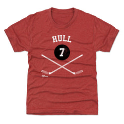 Bobby Hull Chicago 7 Sticks WHT (ONLINE ORDER ONLY)