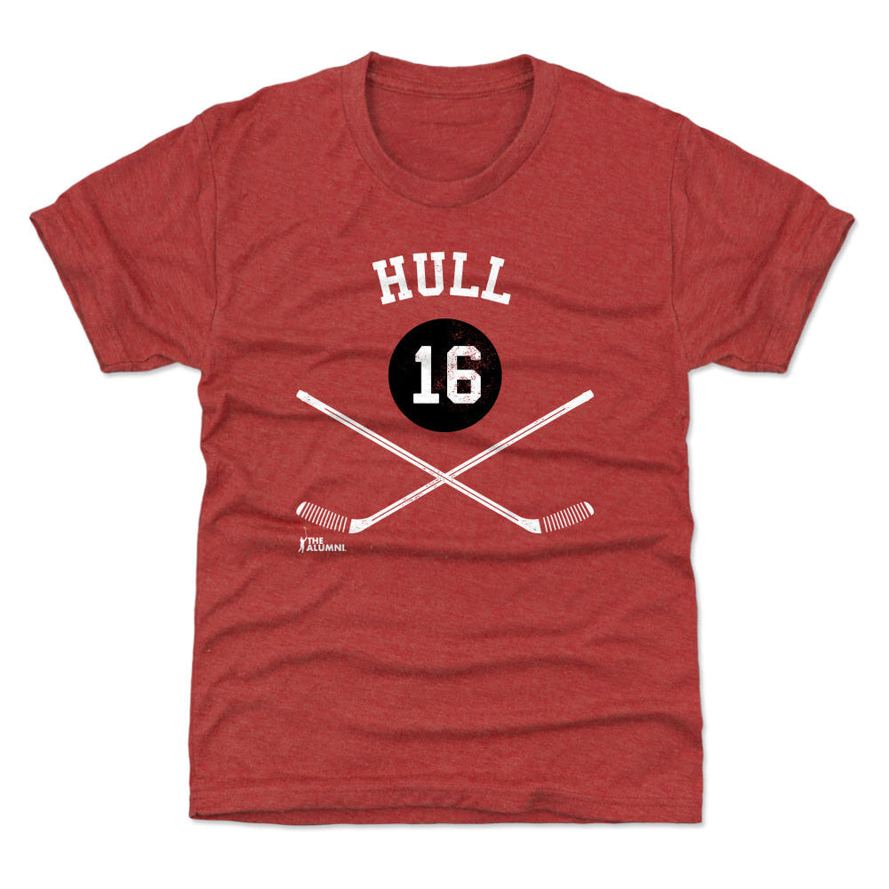 Bobby Hull Chicago 16 Sticks WHT (ONLINE ORDER ONLY)