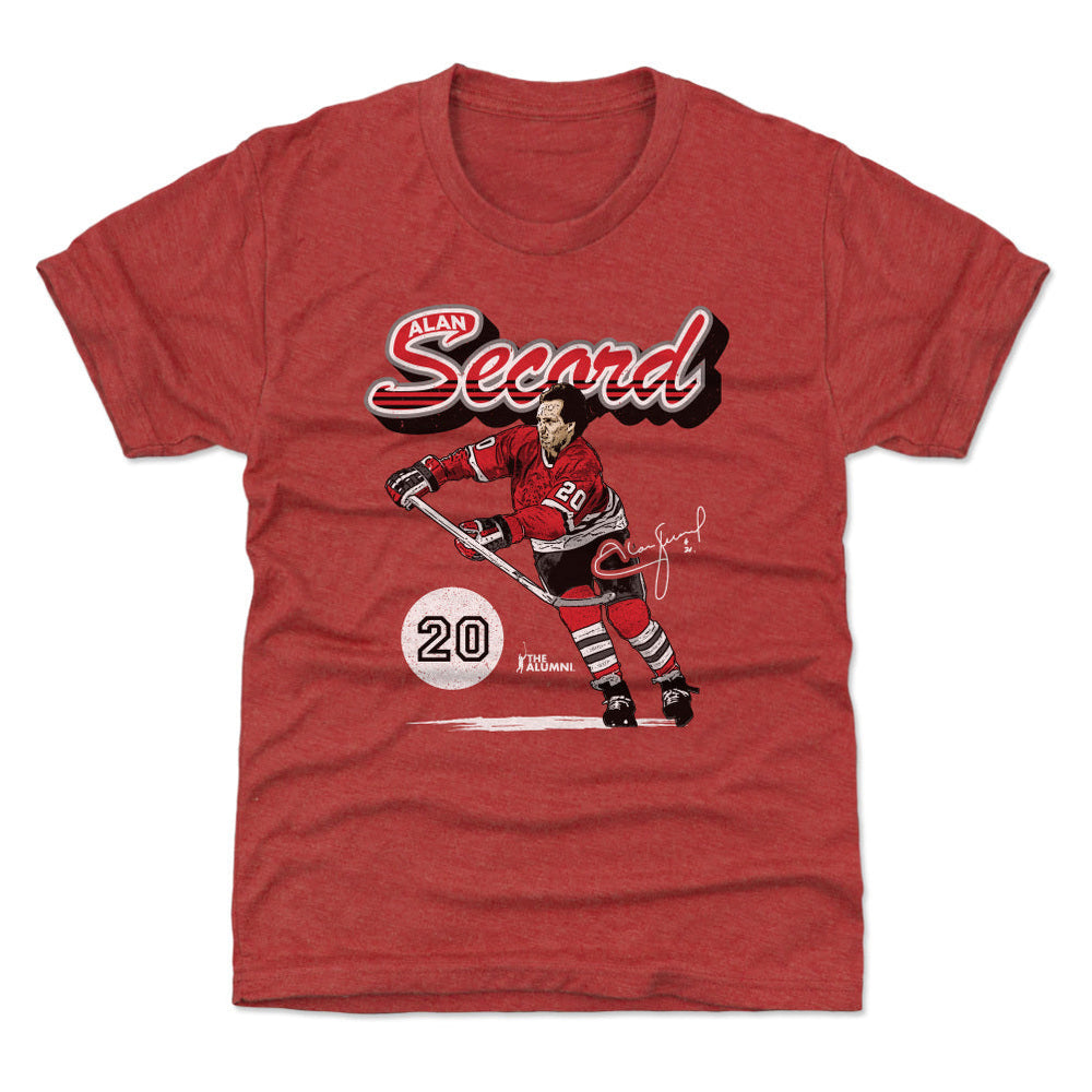Alan Secord Chicago Retro Script WHT (ONLINE ORDER ONLY)
