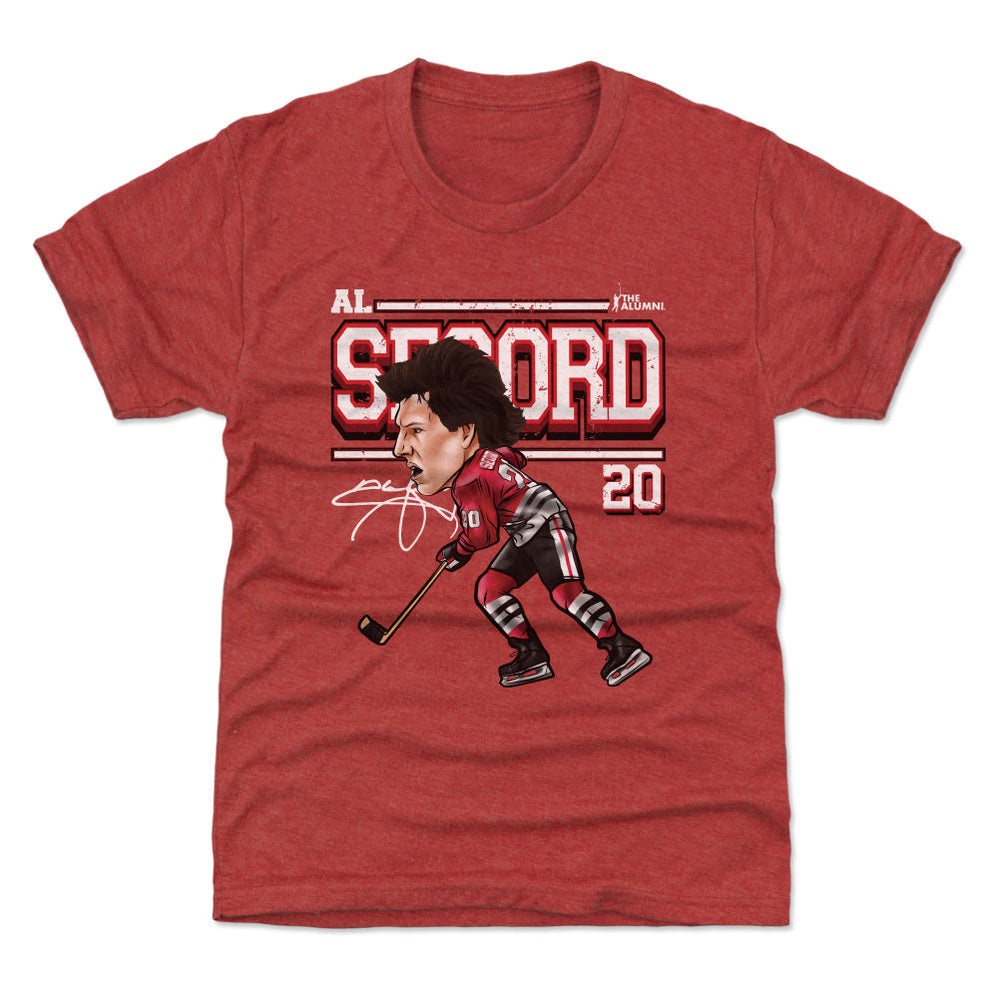Al Secord Chicago Cartoon WHT (ONLINE ORDER ONLY)