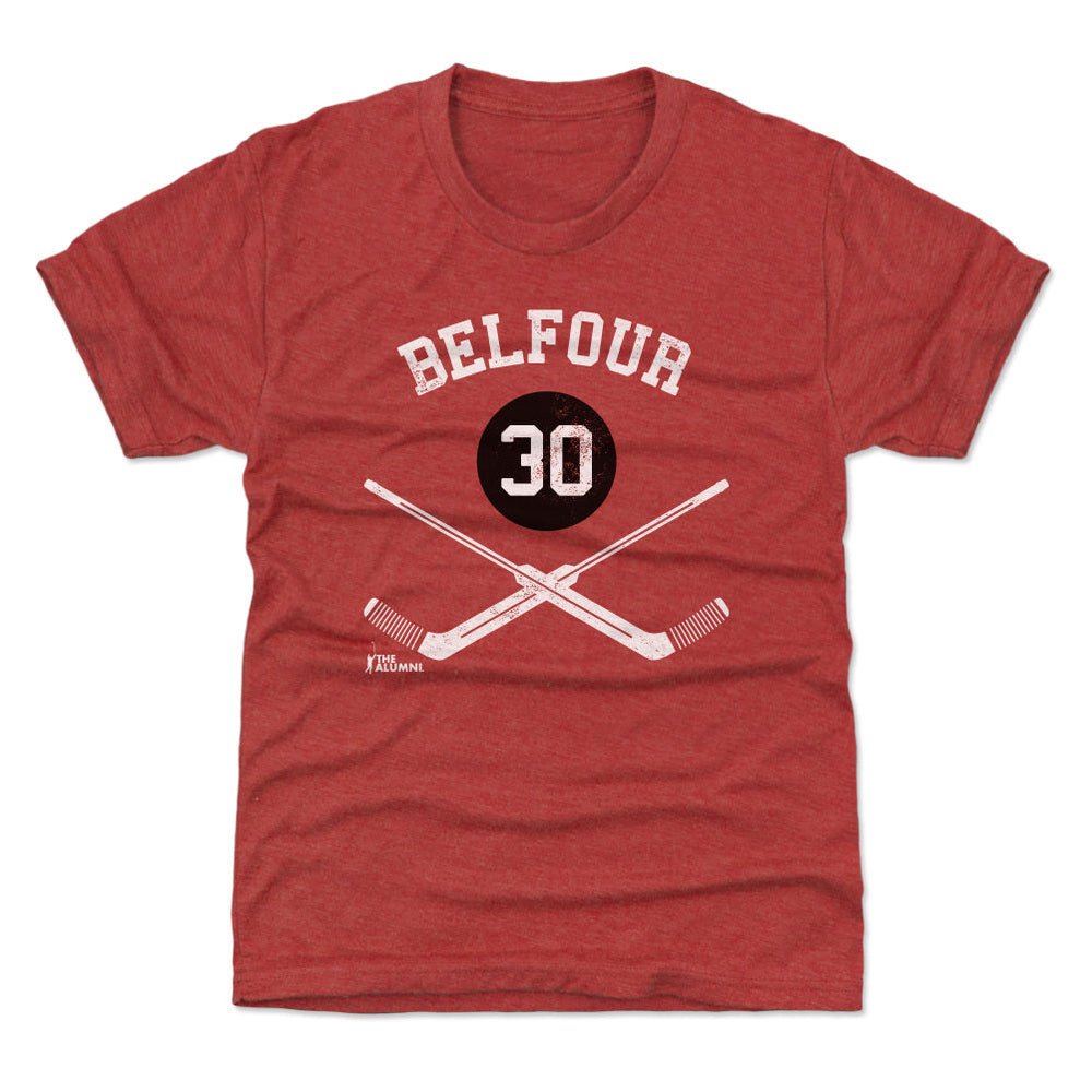 Ed Belfour Chicago 30 Goalie Sticks WHT (ONLINE ORDER ONLY)