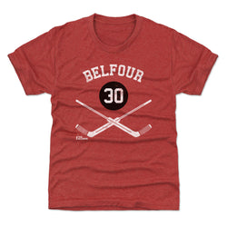 Ed Belfour Chicago 30 Goalie Sticks WHT (ONLINE ORDER ONLY)