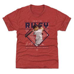 Austin Riley Atlanta Diamond Name WHT