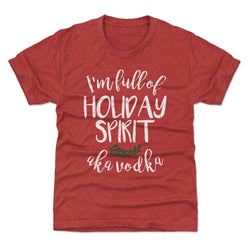 Christmas I'm Full Of Holiday Spirit WHT (ONLINE ORDER ONLY)