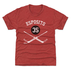 Tony Esposito Chicago 35 Goalie Sticks WHT (ONLINE ORDER ONLY)
