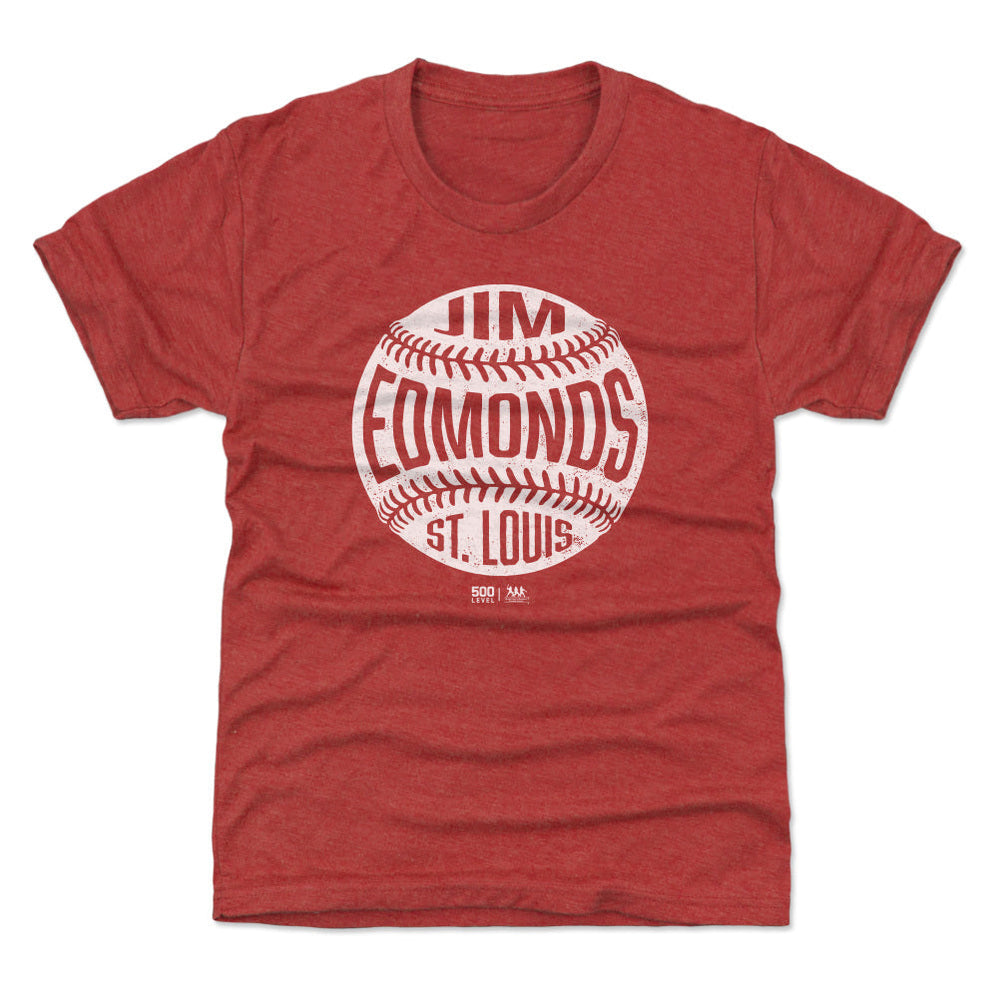 Jim Edmonds St. Louis Vintage Baseball WHT (ONLINE ORDER ONLY)