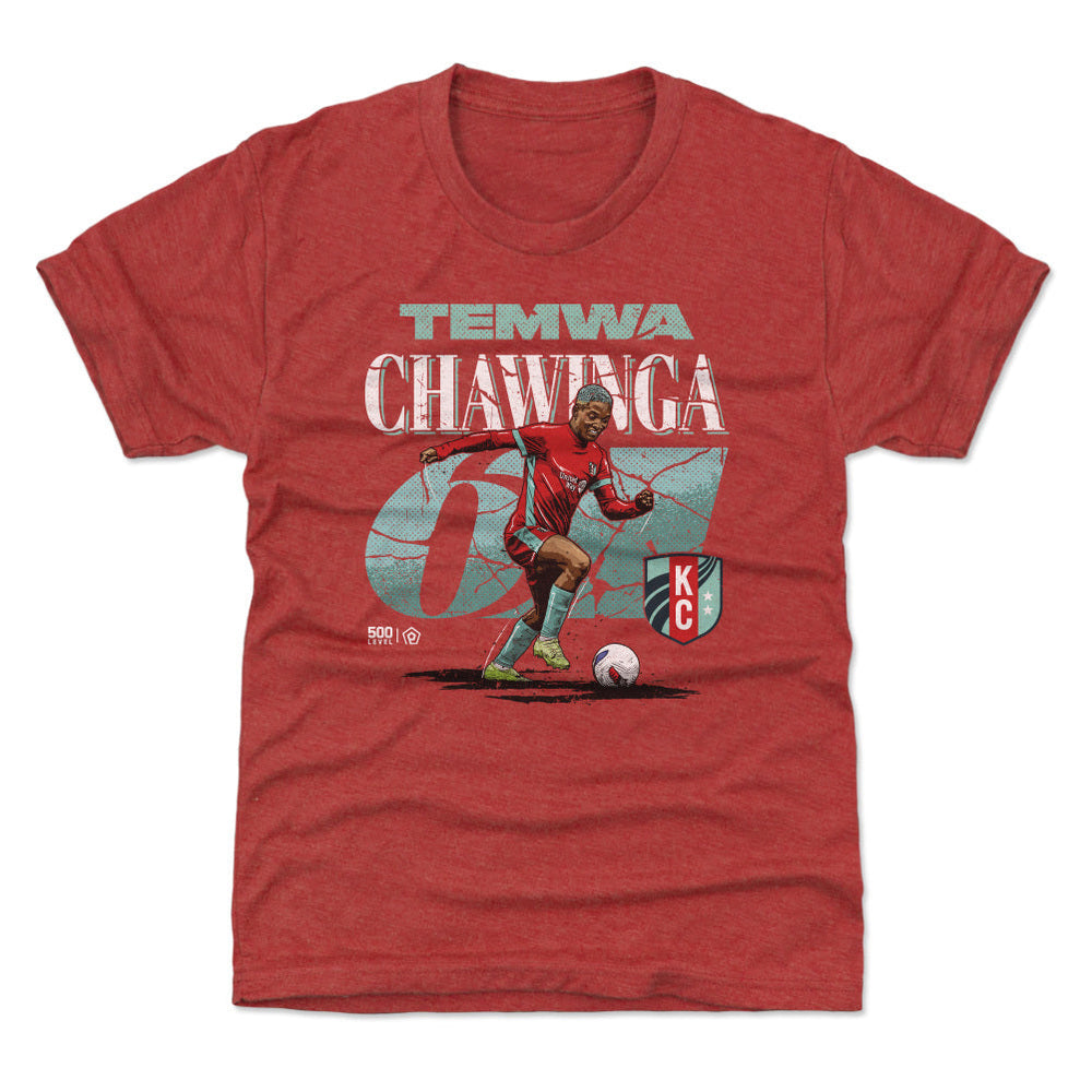 Temwa Chawinga Kansas City Current Cracked Number WHT (ONLINE ORDER ONLY)