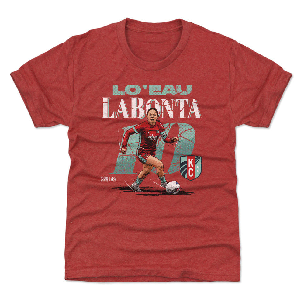 Lo'eau LaBonta Kansas City Current Cracked Number WHT (ONLINE ORDER ONLY)