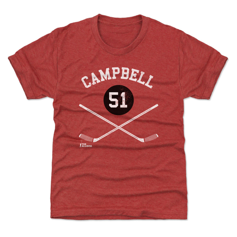 Brian Campbell Chicago 51 Sticks WHT (ONLINE ORDER ONLY)