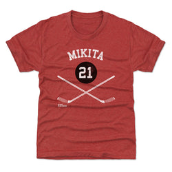 Stan Mikita Chicago 21 Sticks WHT (ONLINE ORDER ONLY)