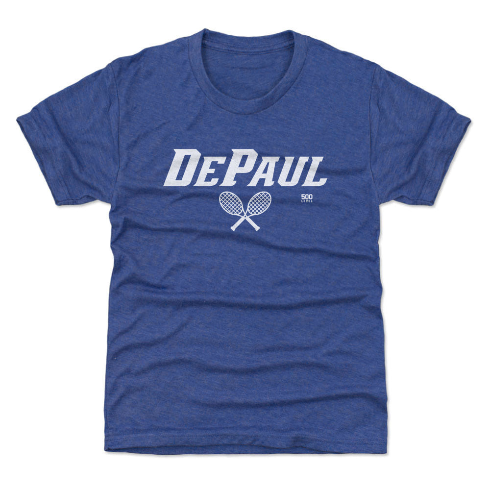 DePaul Blue Demons Tennis Minimalist WHT (ONLINE ORDER ONLY)