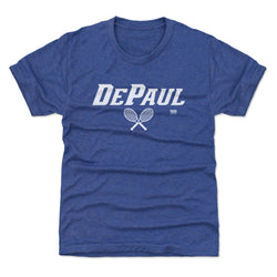 DePaul Blue Demons Tennis Minimalist WHT (ONLINE ORDER ONLY)