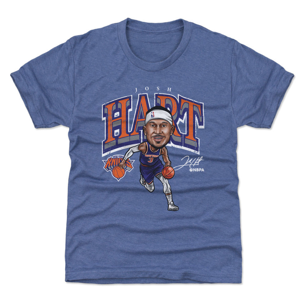 Josh Hart New York Knicks Cartoon WHT (ONLINE ORDER ONLY)