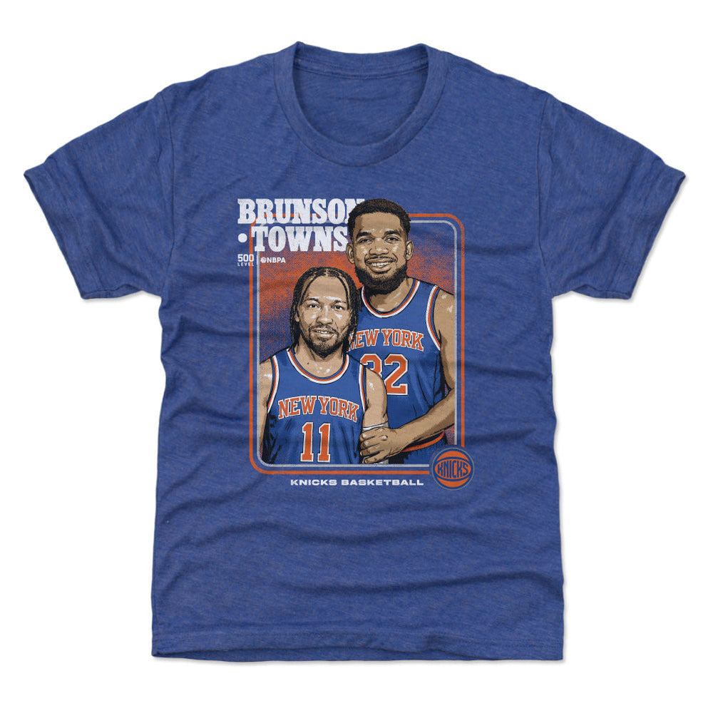 Jalen Brunson & Karl-Anthony Towns New York Knicks Step Brothers WHT (ONLINE ORDER ONLY)