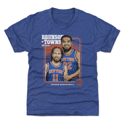 Jalen Brunson & Karl-Anthony Towns New York Knicks Step Brothers WHT (ONLINE ORDER ONLY)