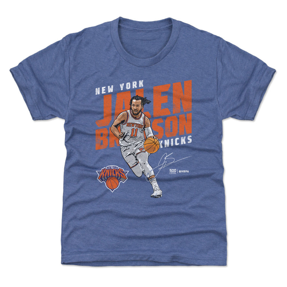 Jalen Brunson New York Knicks Slant WHT (ONLINE ORDER ONLY)
