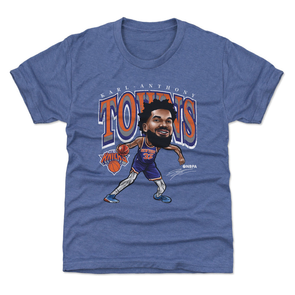 Karl-Anthony Towns New York Knicks Cartoon WHT (ONLINE ORDER ONLY)