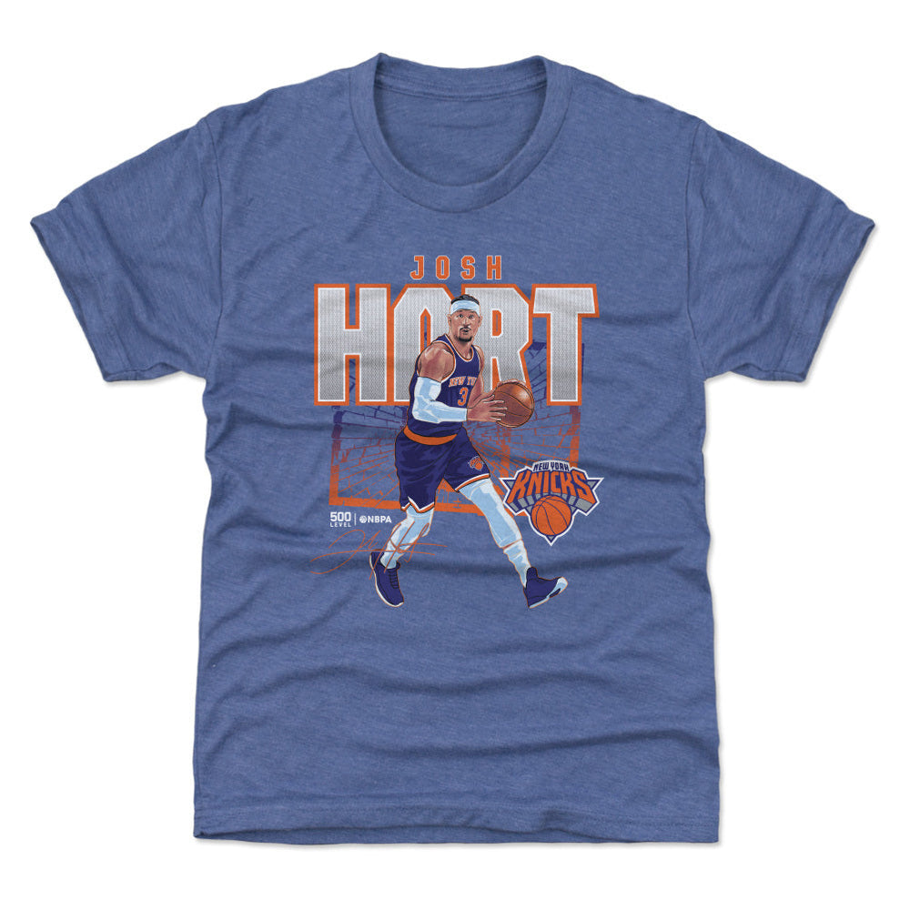 Josh Hart New York Knicks Shattered WHT (ONLINE ORDER ONLY)