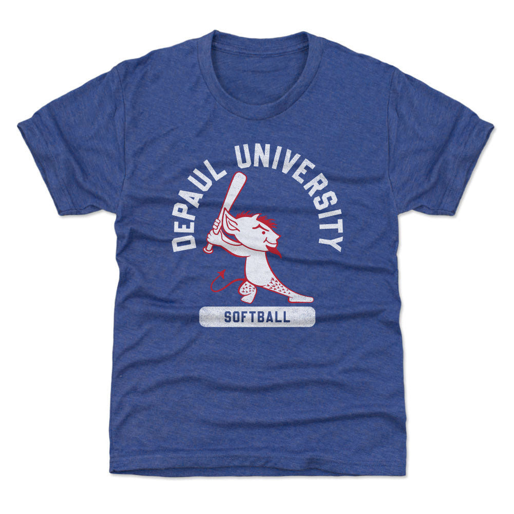 DePaul Blue Demons Billy Softball WHT (ONLINE ORDER ONLY)