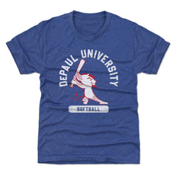 DePaul Blue Demons Billy Softball WHT (ONLINE ORDER ONLY)