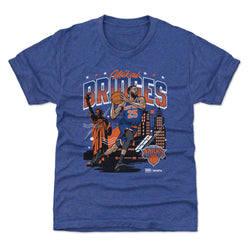 Mikal Bridges New York Knicks Skyline WHT (ONLINE ORDER ONLY)