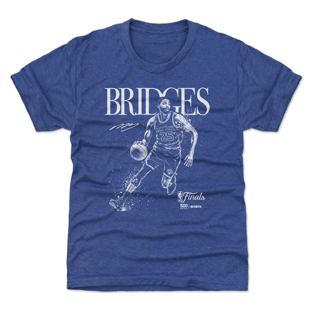 Mikal Bridges New York Knicks NBA Finals 2026 Mono WHT (ONLINE ORDER ONLY)