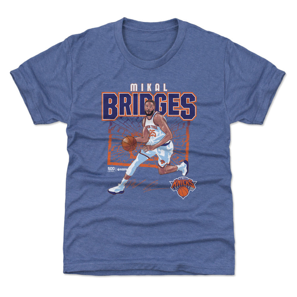 Mikal Bridges New York Knicks Shattered WHT (ONLINE ORDER ONLY)