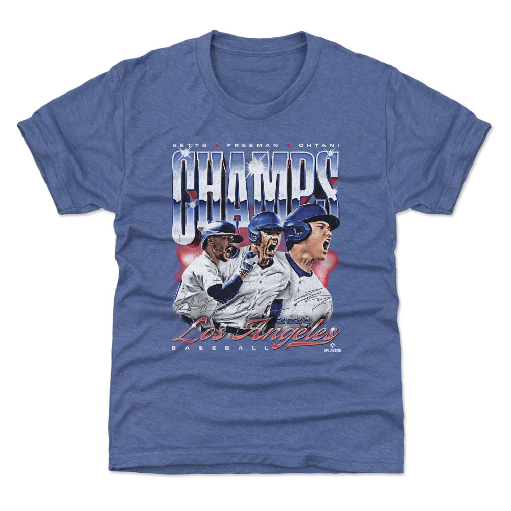 Los Angeles Baseball 2024 Champs Trio Vintage WHT (ONLINE ORDER ONLY)