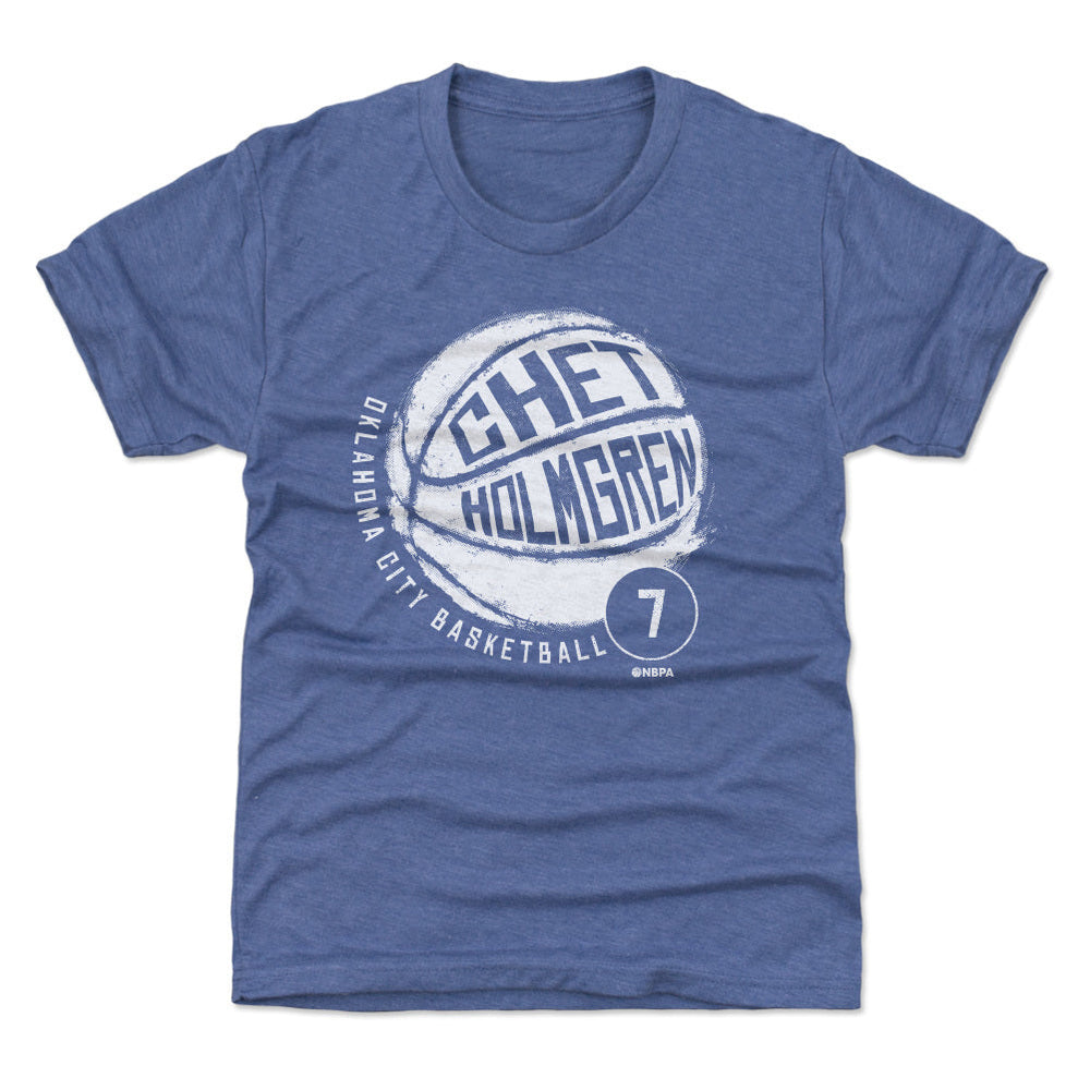 Chet Holmgren Oklahoma City Basketball WHT (ONLINE ORDER ONLY)
