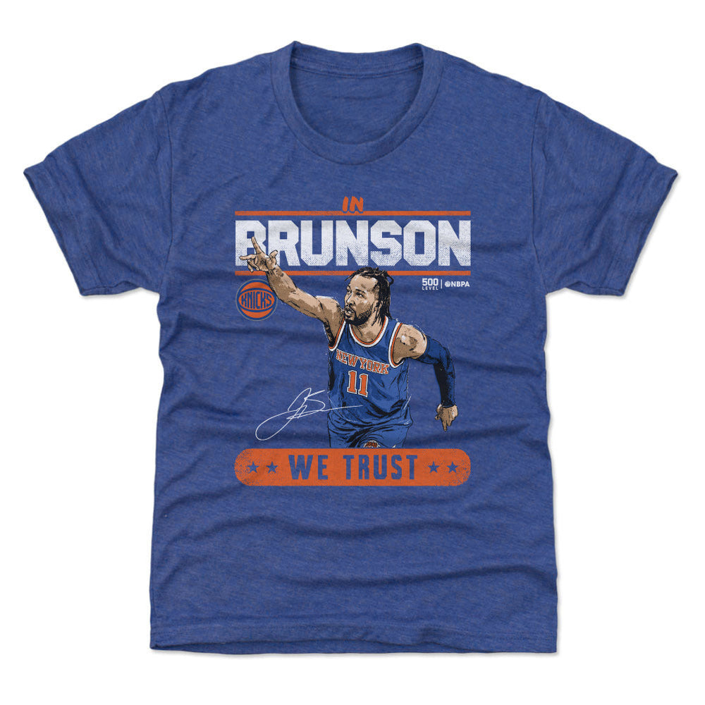 Jalen Brunson New York Knicks Trust WHT (ONLINE ORDER ONLY)