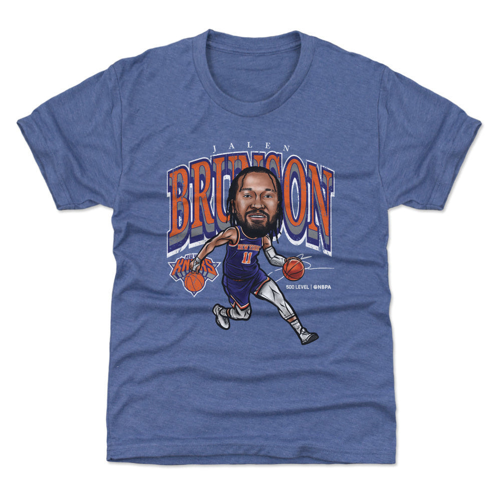 Jalen Brunson New York Knicks Cartoon WHT (ONLINE ORDER ONLY)