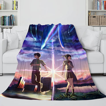 Kimi no Na Wa Cosplay Flannel Blanket Throw (Online Order Only)