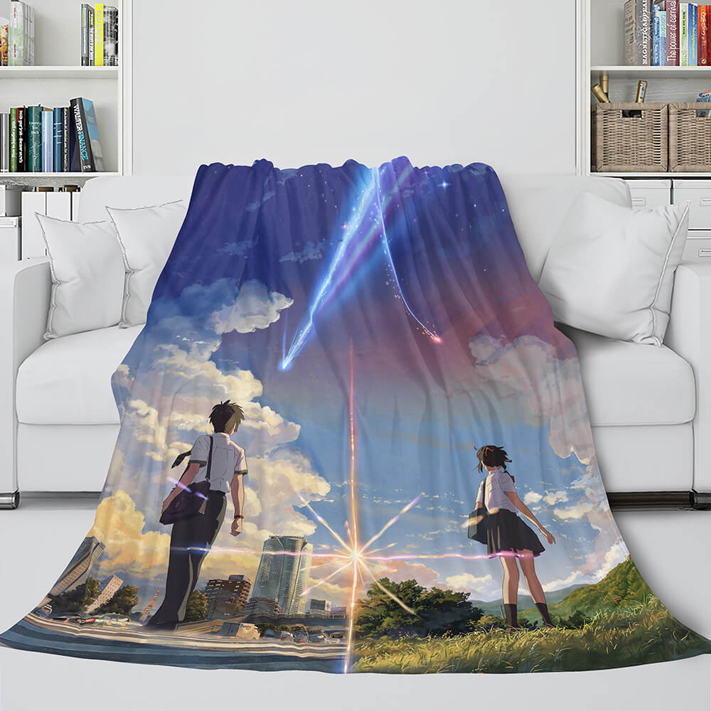 Kimi no Na Wa Cosplay Flannel Blanket Throw (Online Order Only)