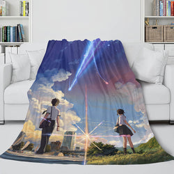 Kimi no Na Wa Cosplay Flannel Blanket Throw (Online Order Only)